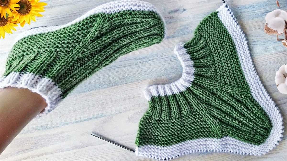 Easy knitted slipper patterns free