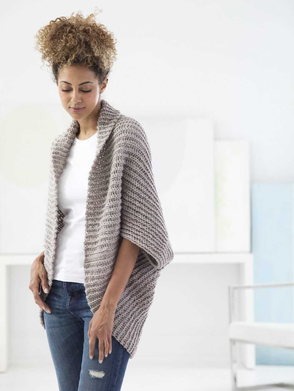 Easy shrug patterns to knit