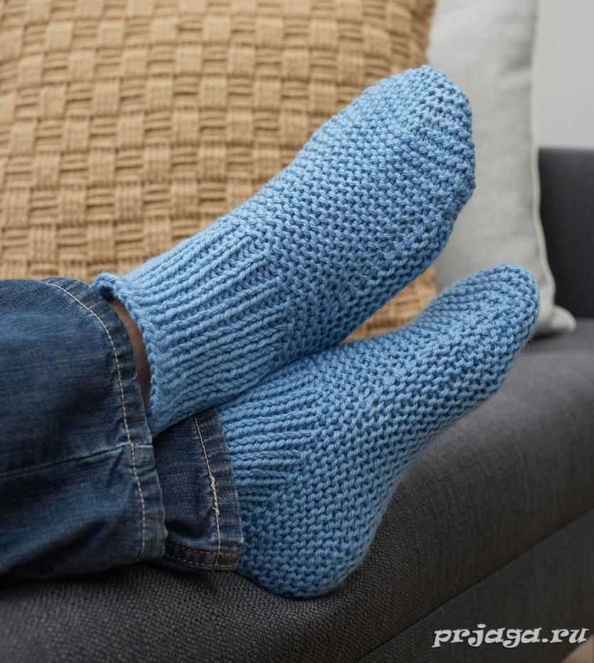 Easy slipper knitting pattern