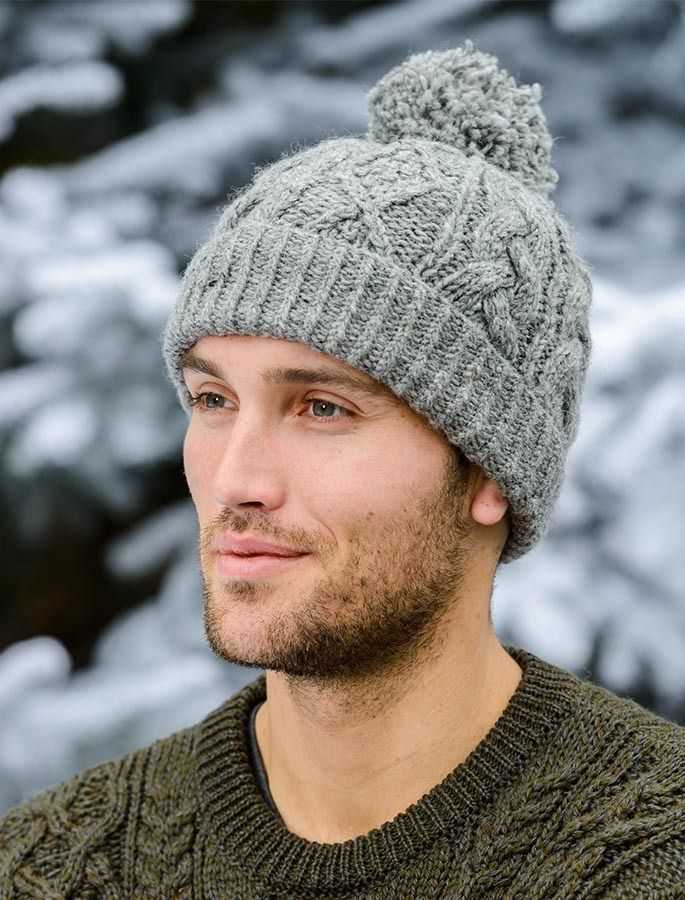 Mens beanie hat knitting pattern free uk