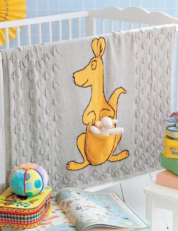 Animal blanket knitting pattern