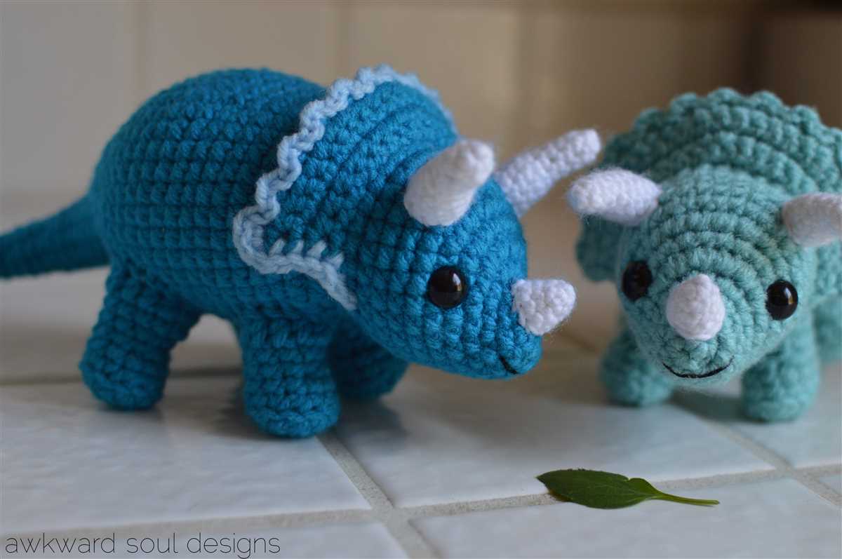 Free stegosaurus knitting pattern