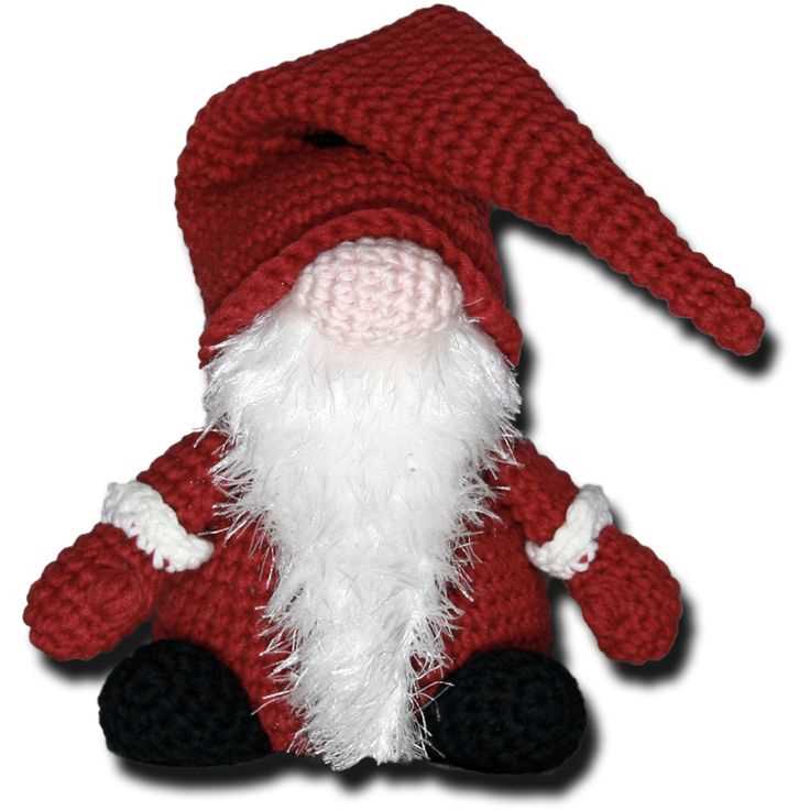 Knitted santa gnomes pattern