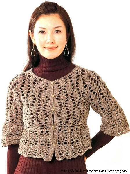 How to knit a shrug free pattern