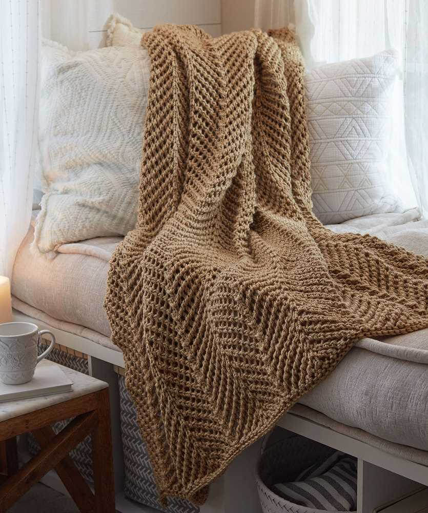 Blanket yarn patterns knit