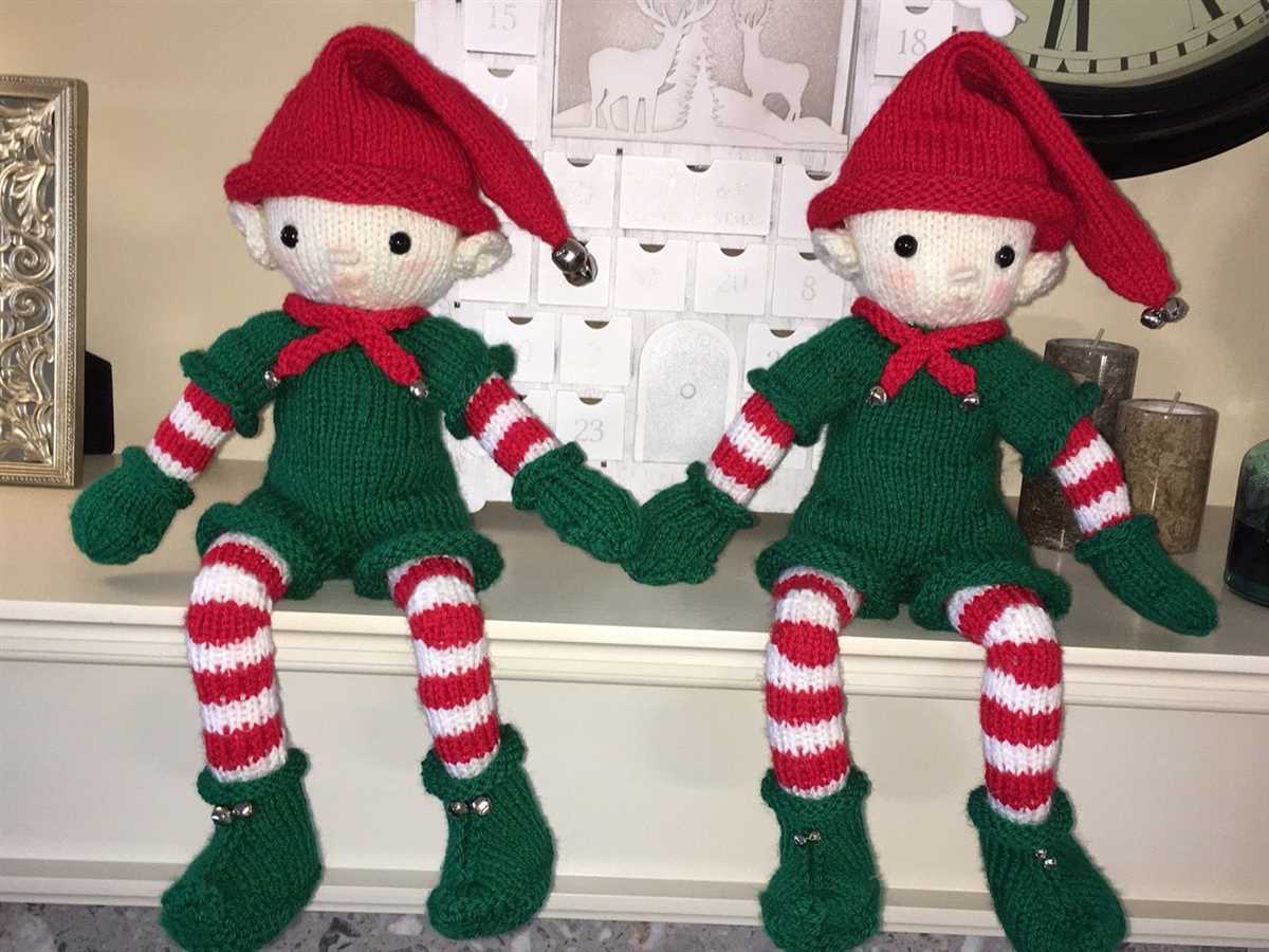 Elf on a shelf knitting pattern