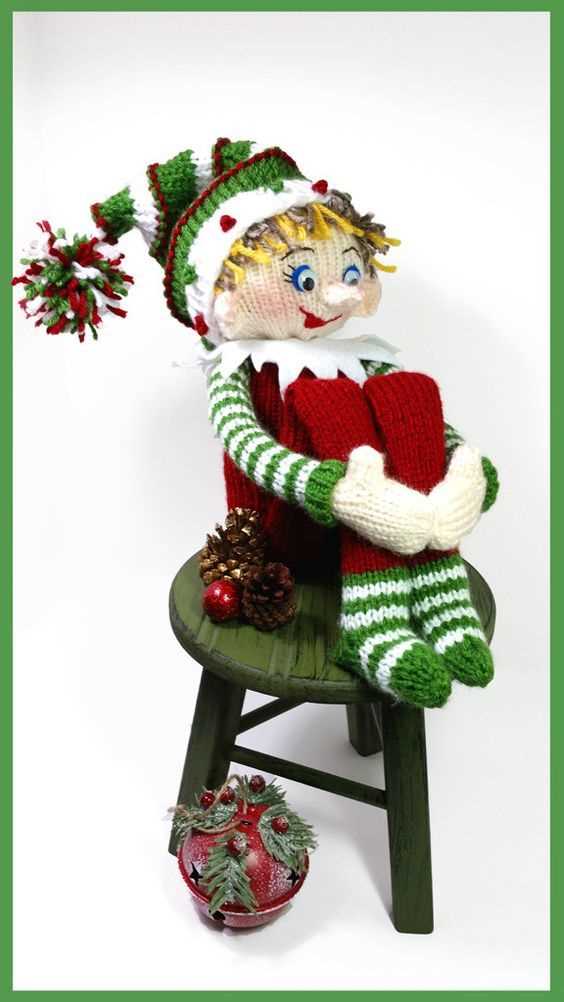 Elf on a shelf knitting pattern