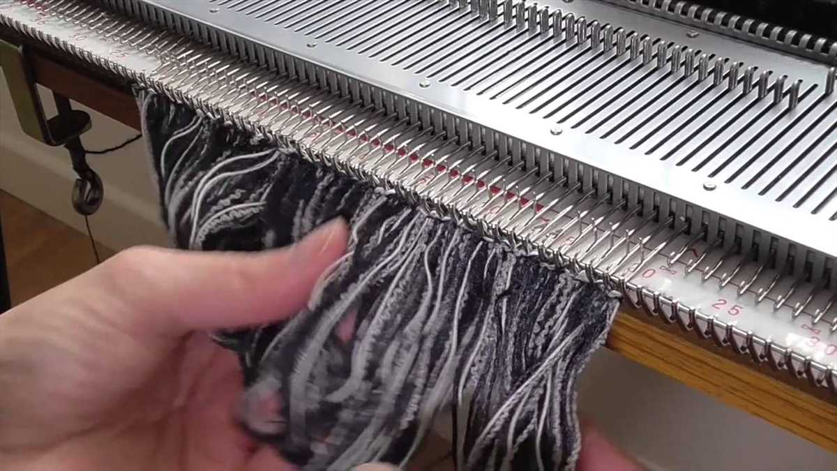 Brother knitting machine sock pattern