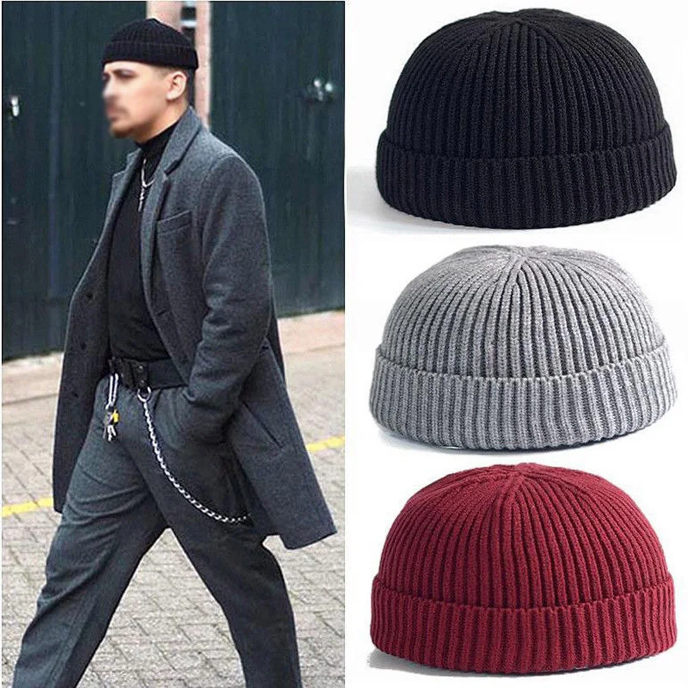 Mens fisherman beanie knitting pattern