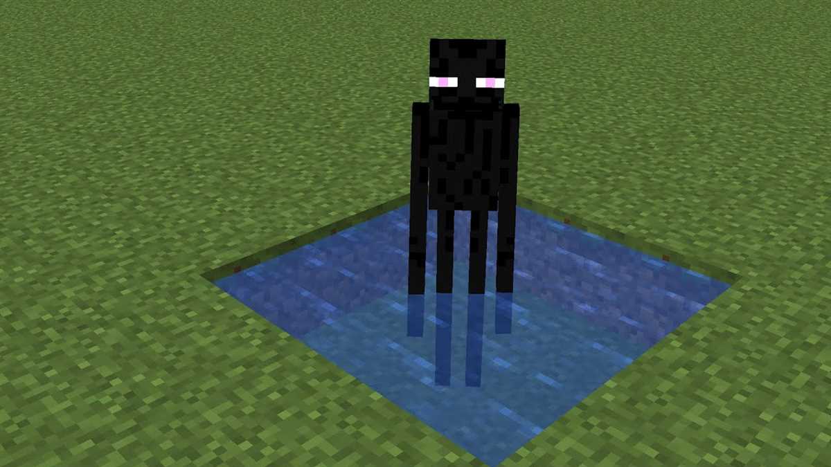 Enderman knitting pattern