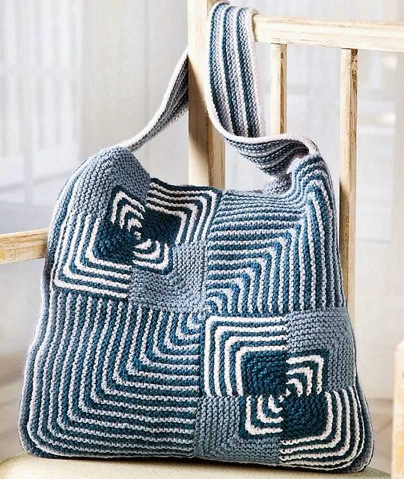 Knitting tote pattern