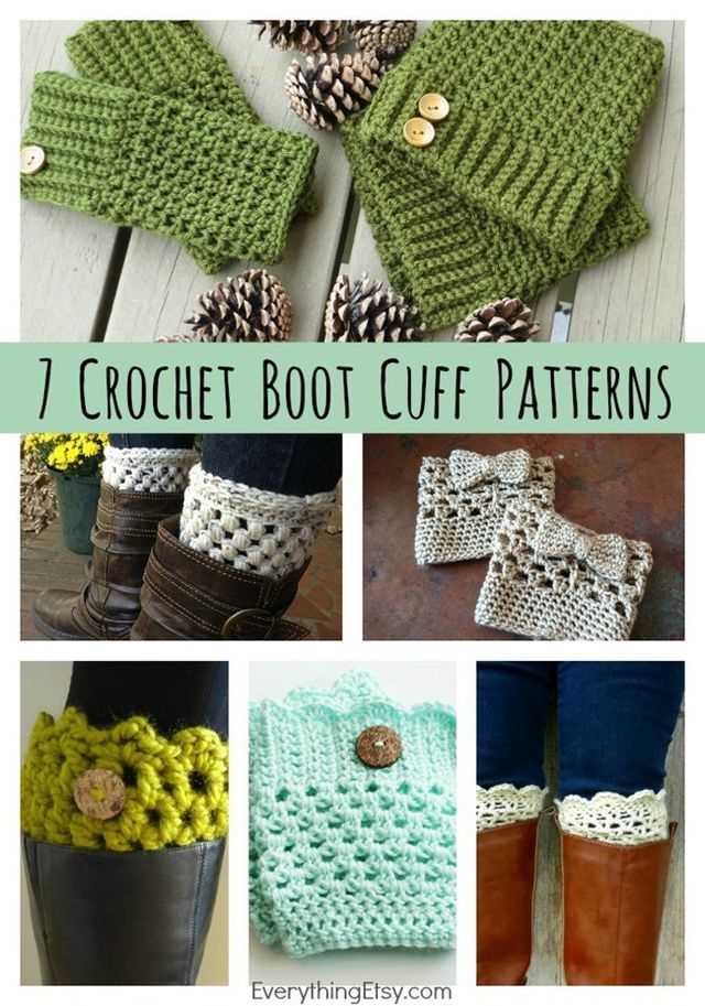 Knit boot cuff pattern free