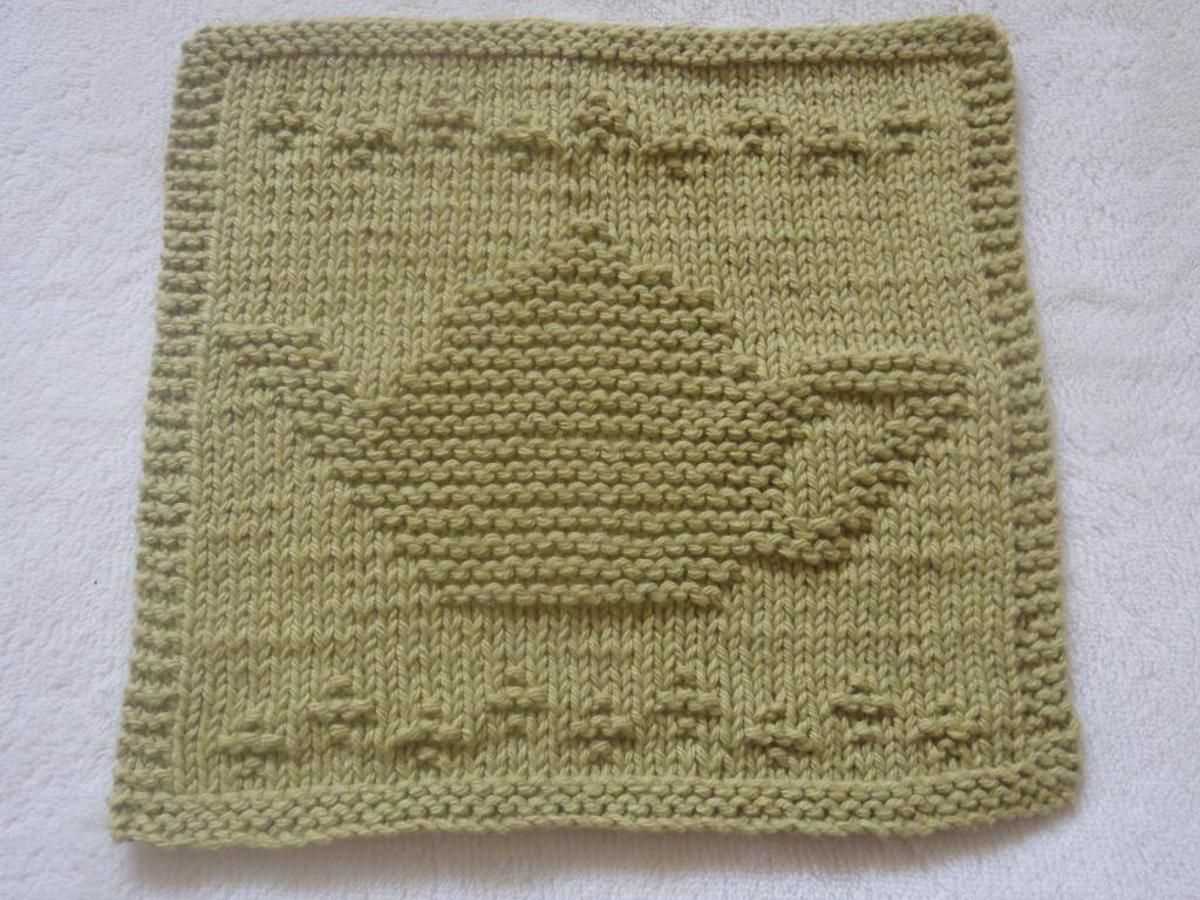 Prayer square knitting pattern