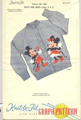 Knitting pattern mickey mouse sweater