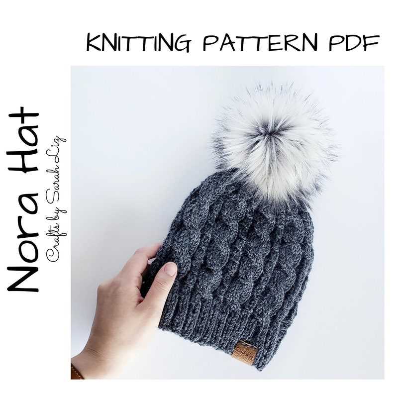 Everyday knit hat pattern