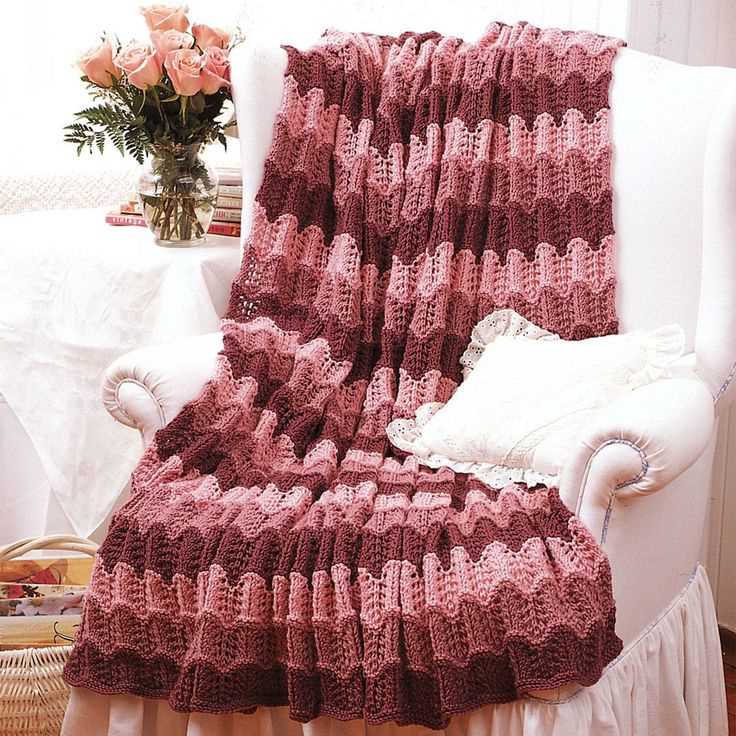 Bernat blanket stripes knitting pattern