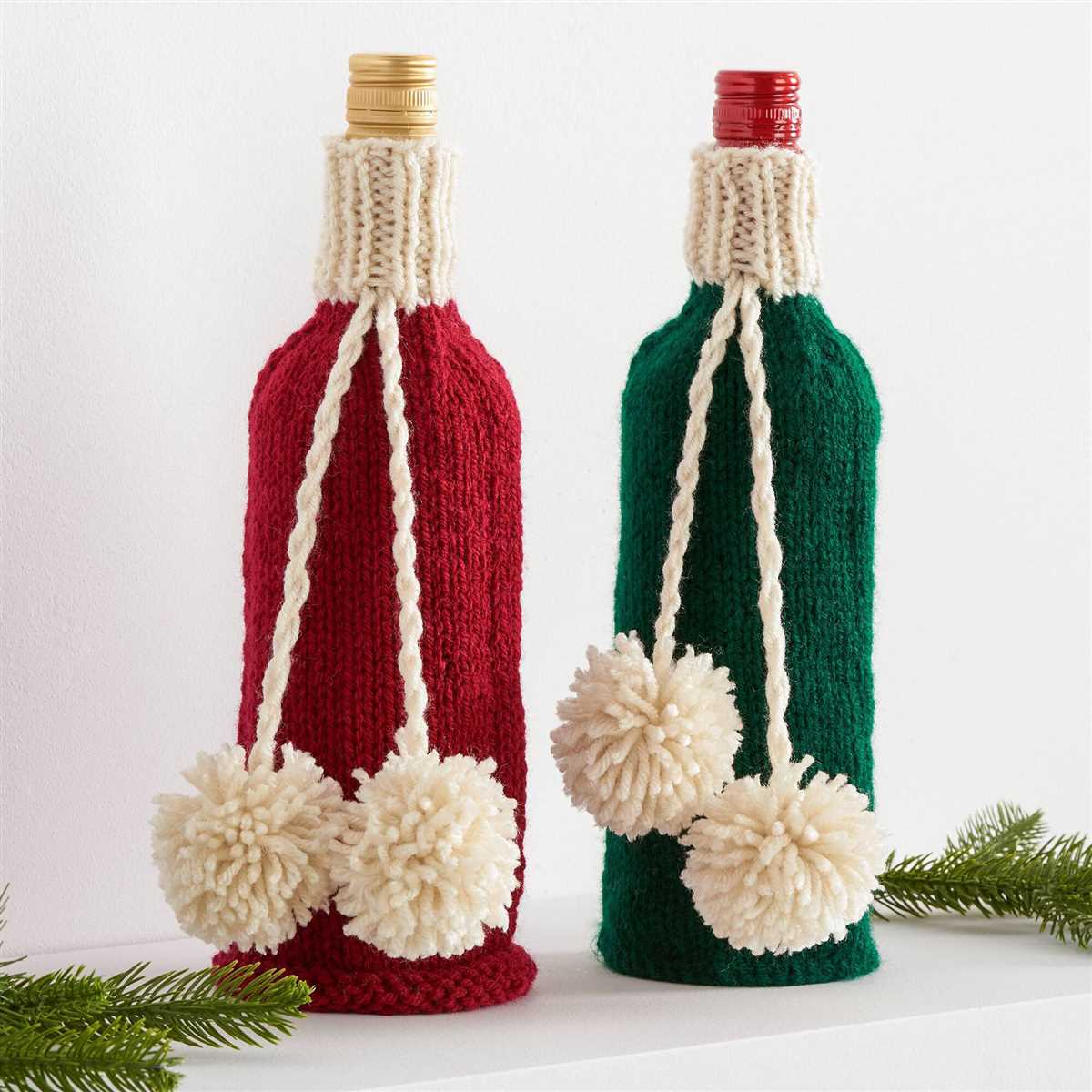 Water bottle cozy knitting pattern