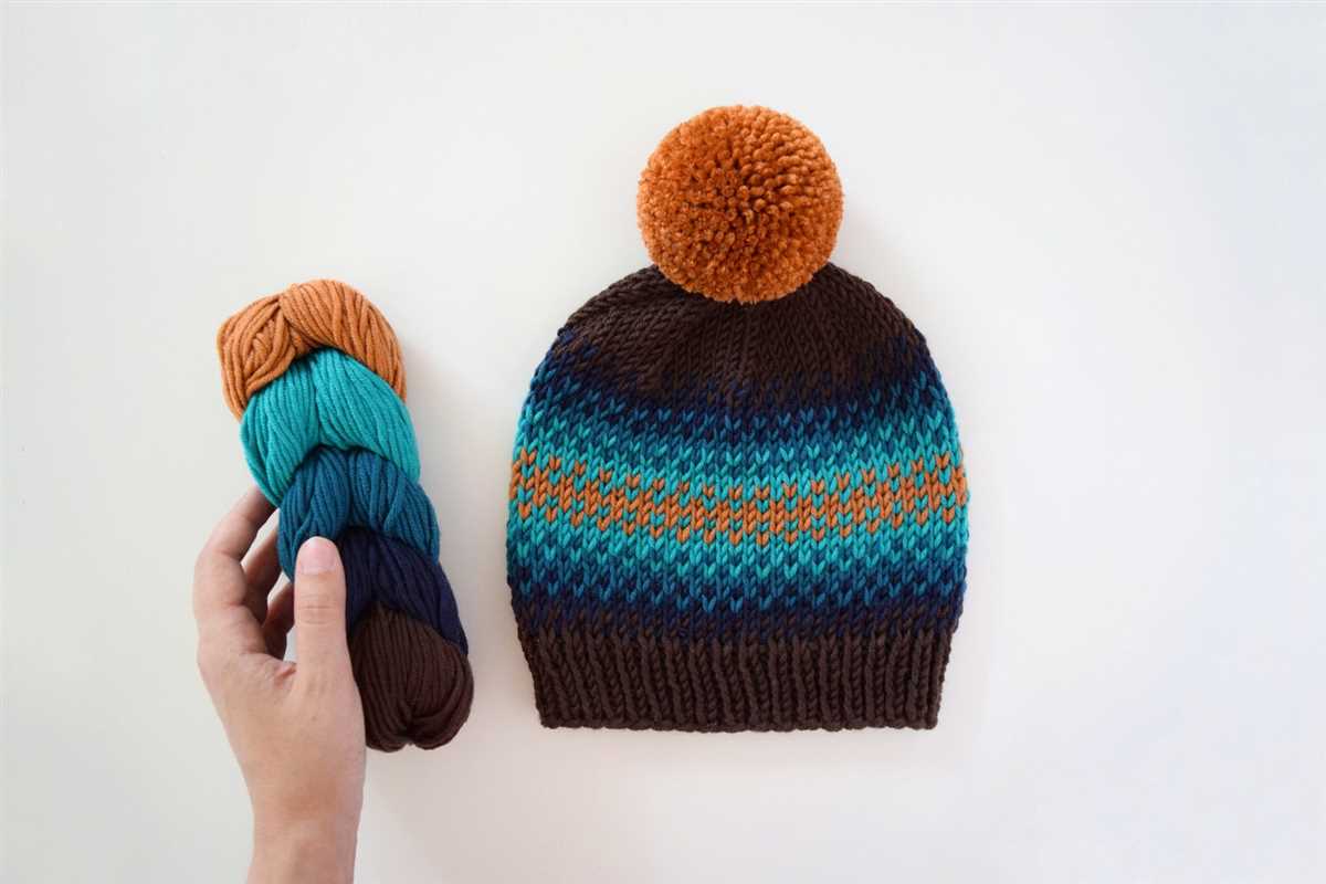 Fair isle beanie knitting pattern free