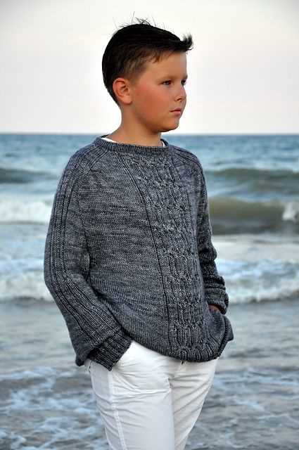 Boy sweater knitting pattern free