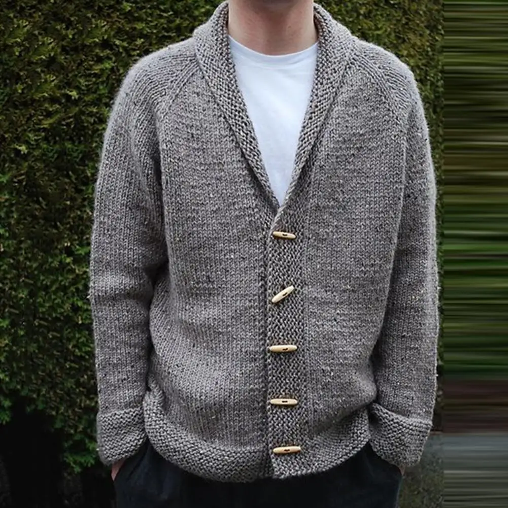 Mens shawl neck cardigan knitting pattern