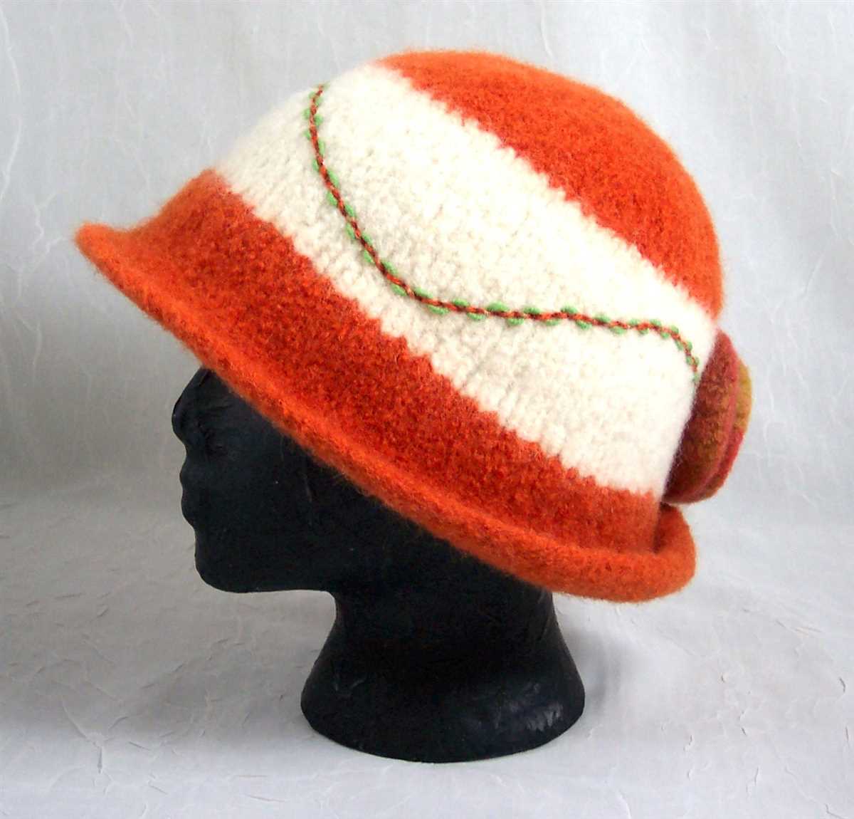 Felted hat patterns free knit