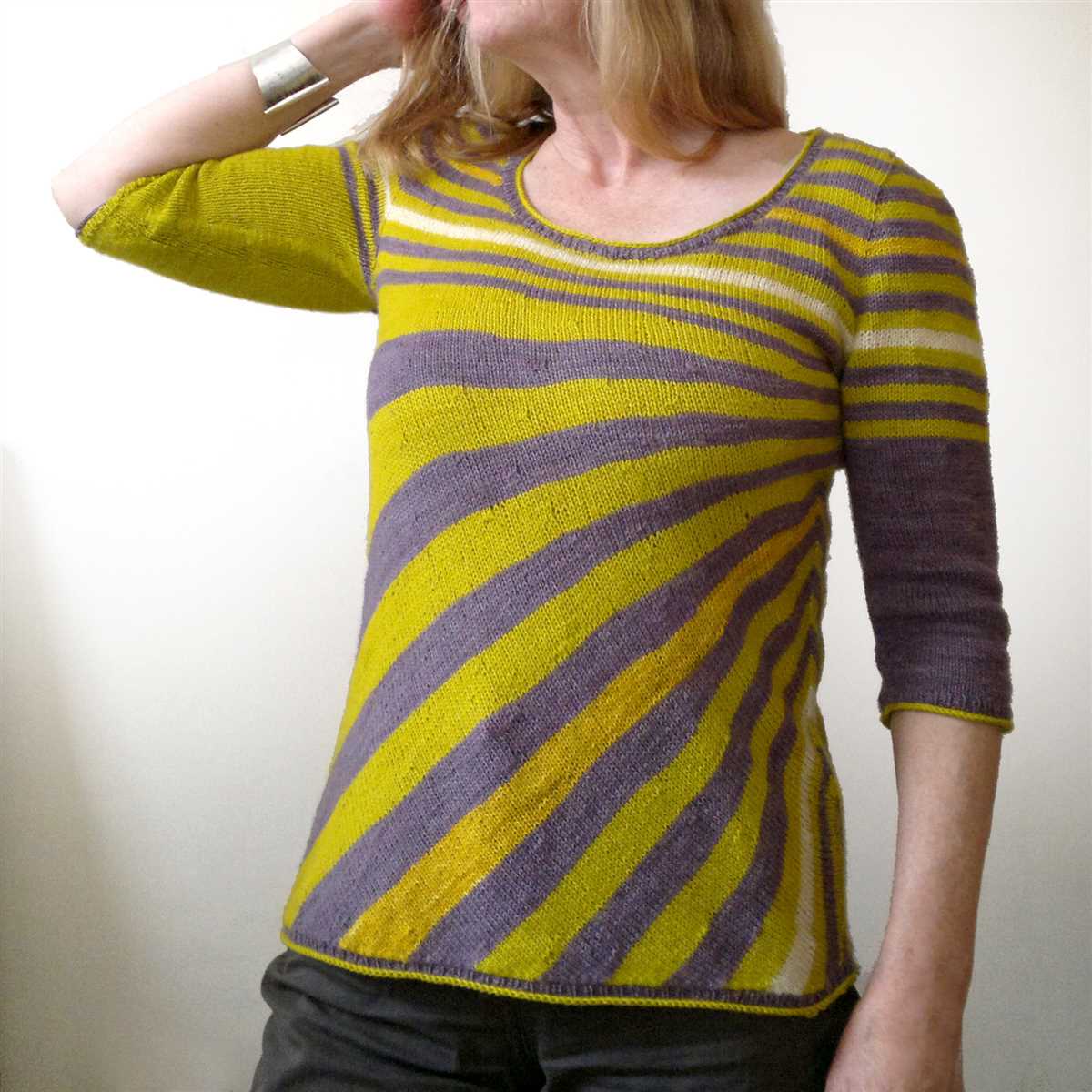 Knitted tee pattern