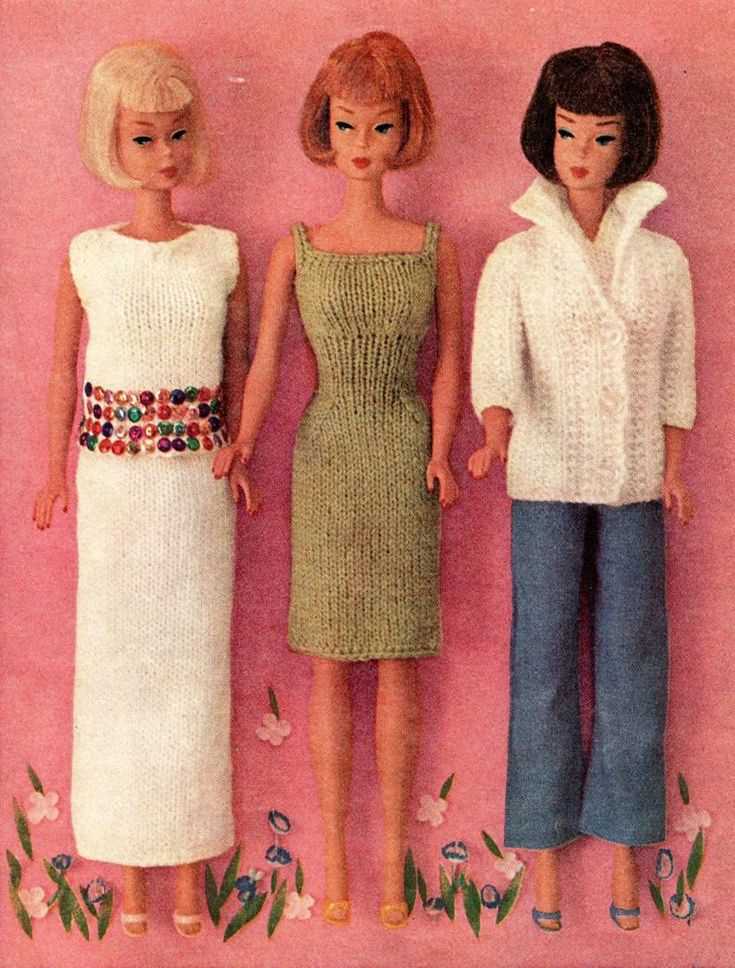 Barbie knitting patterns free