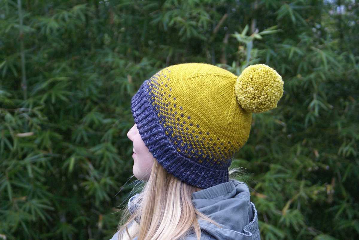 Adult beanie knitting pattern