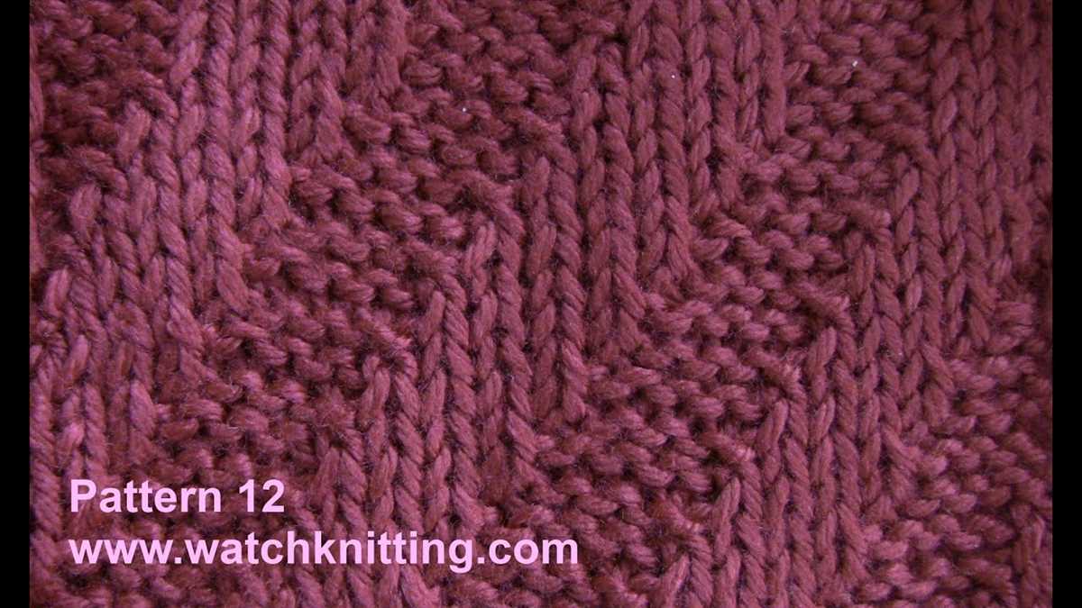 Find knitting pattern