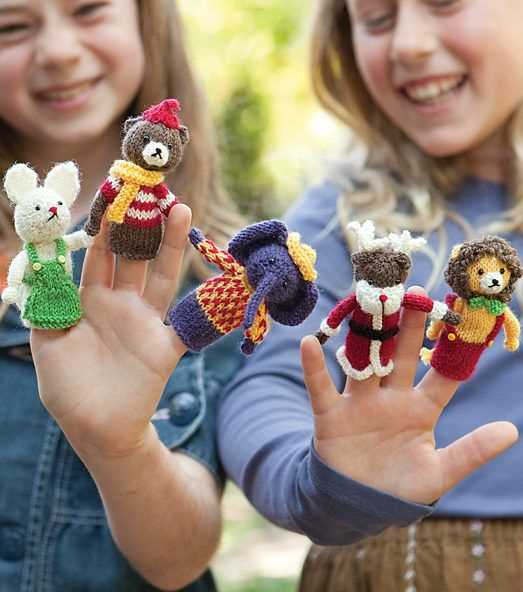 Finger puppets knitting patterns