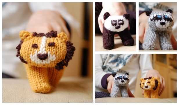 Finger puppets knitting patterns