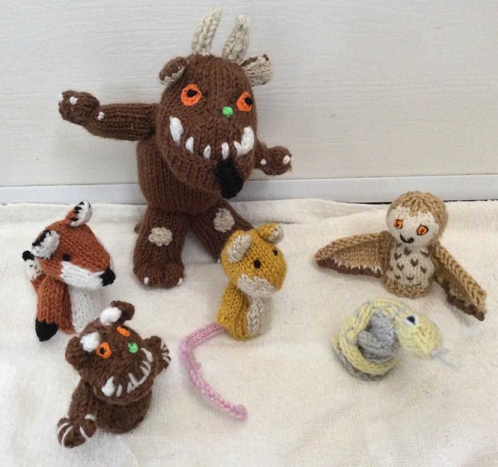 Finger puppets knitting patterns