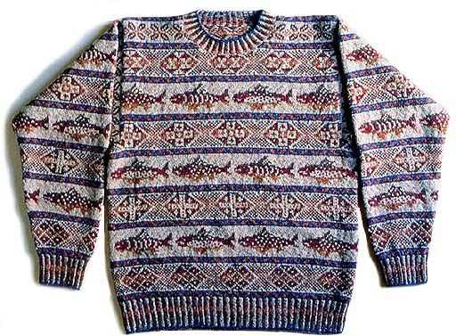 Fishermans jumper knitting pattern