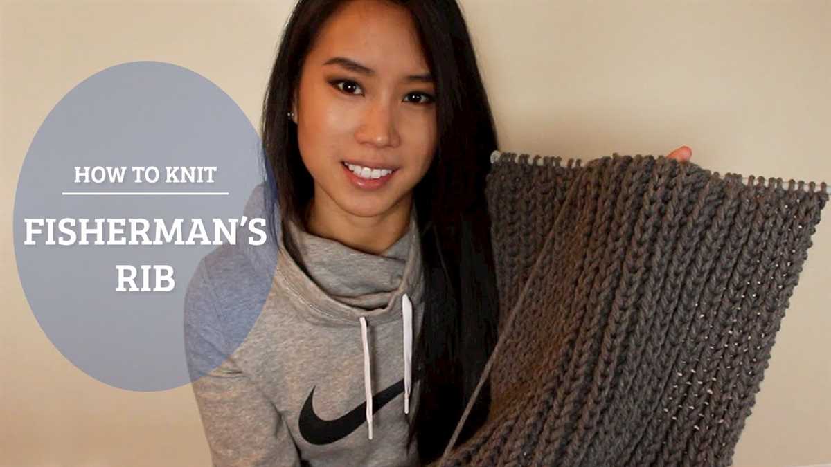 Fishermans knitting pattern