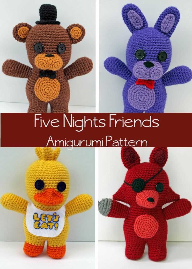 Five nights at freddy's knitting patterns