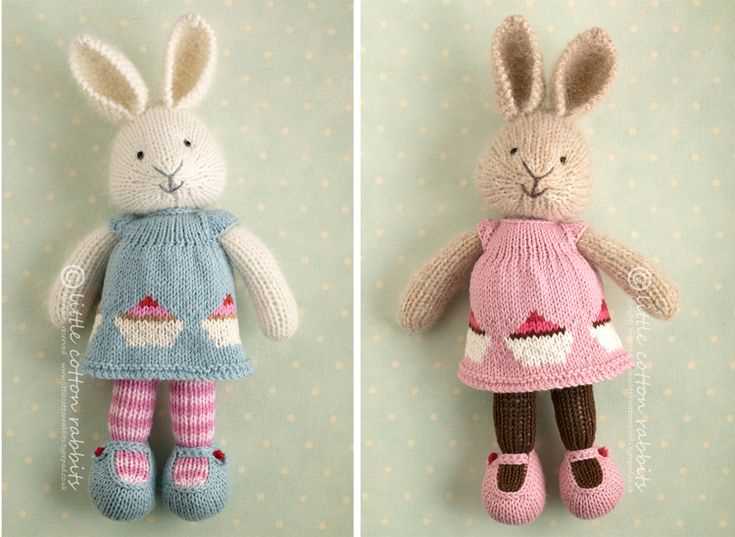 Cotton rabbits knitting patterns