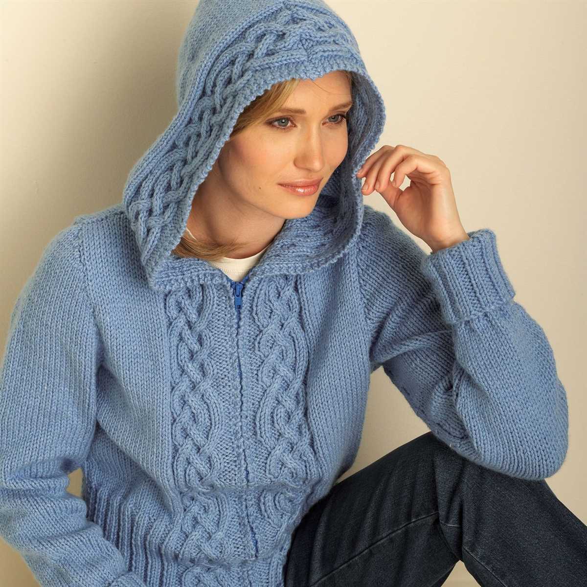 Free knitting patterns for ladies jackets