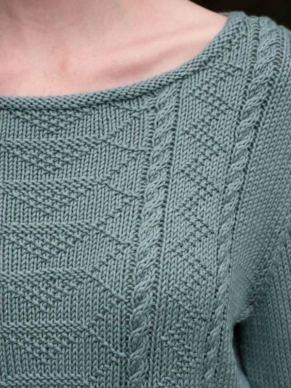 Guernsey wrap knitting pattern