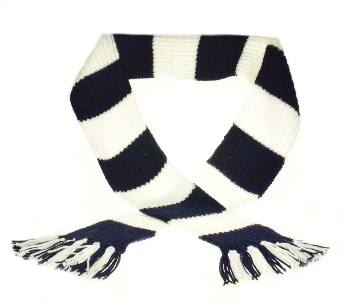 Football scarf knitting pattern free