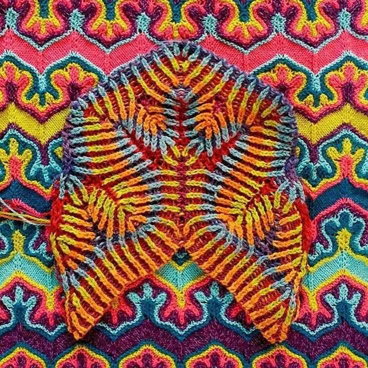 Fox paws knitting pattern tutorial