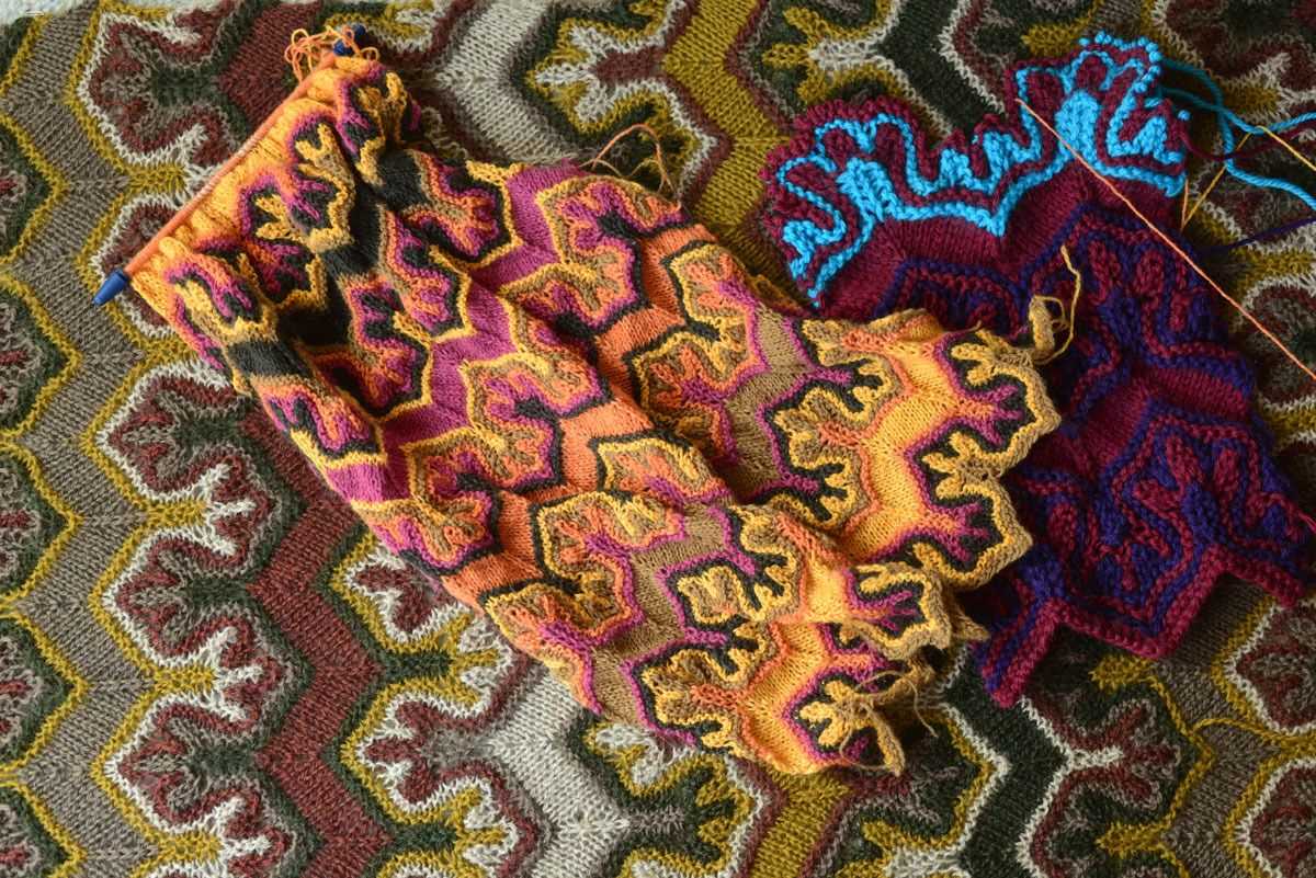 Fox paws knitting pattern tutorial