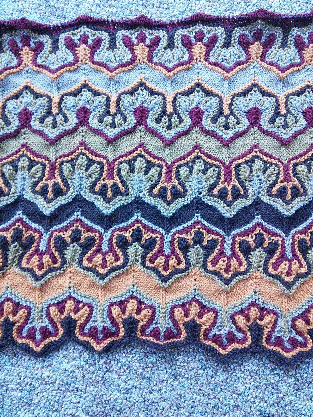 Fox paws knitting pattern tutorial