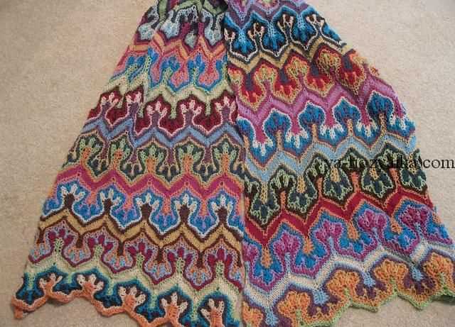 Fox paws knitting pattern tutorial