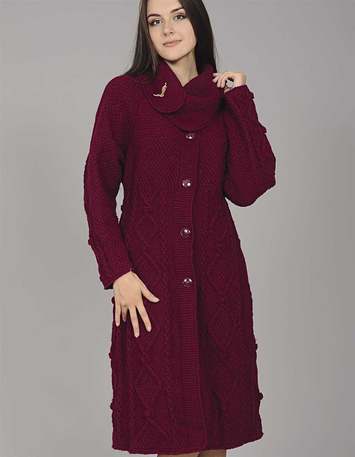 Free knit coat patterns