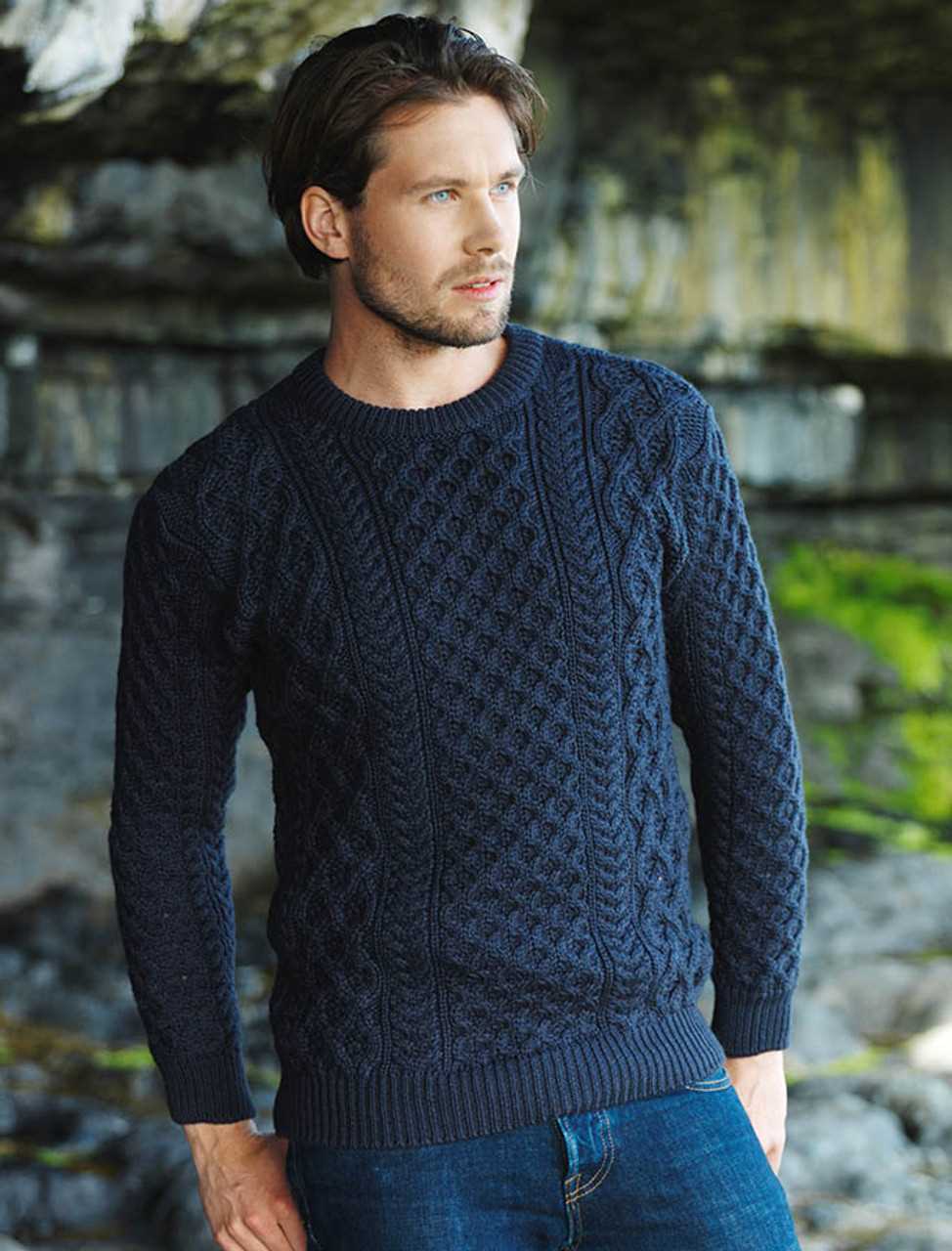 Men's fisherman knit patterns free