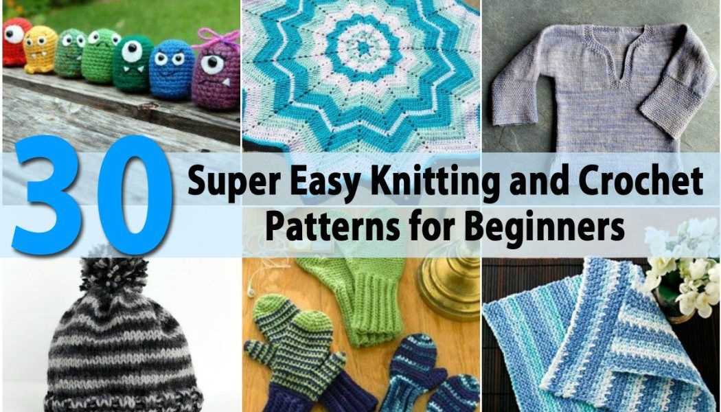 Free and easy knitting patterns for beginners