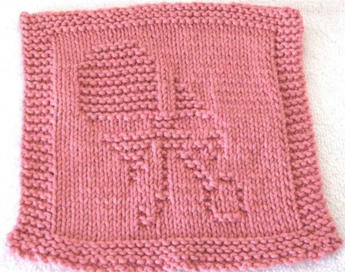 Free baby washcloth knitting patterns