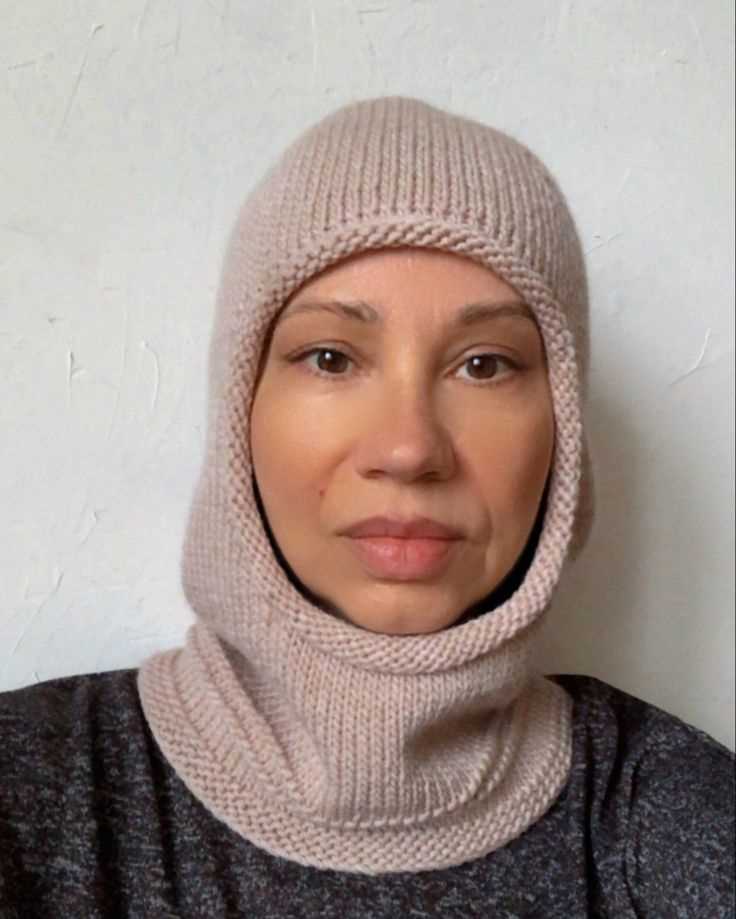 Free balaclava knitting pattern straight needles