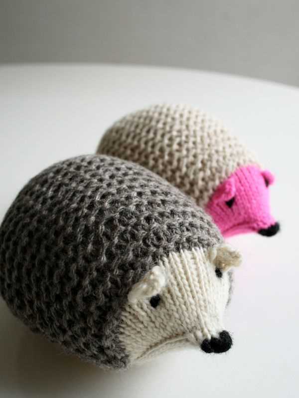 Free easy hedgehog knitting pattern