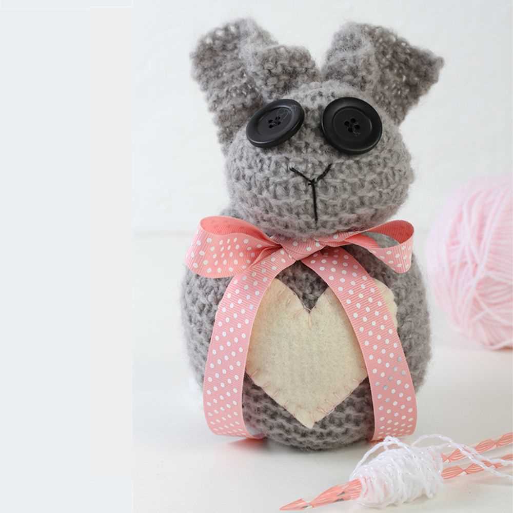 Free easy knit bunny pattern